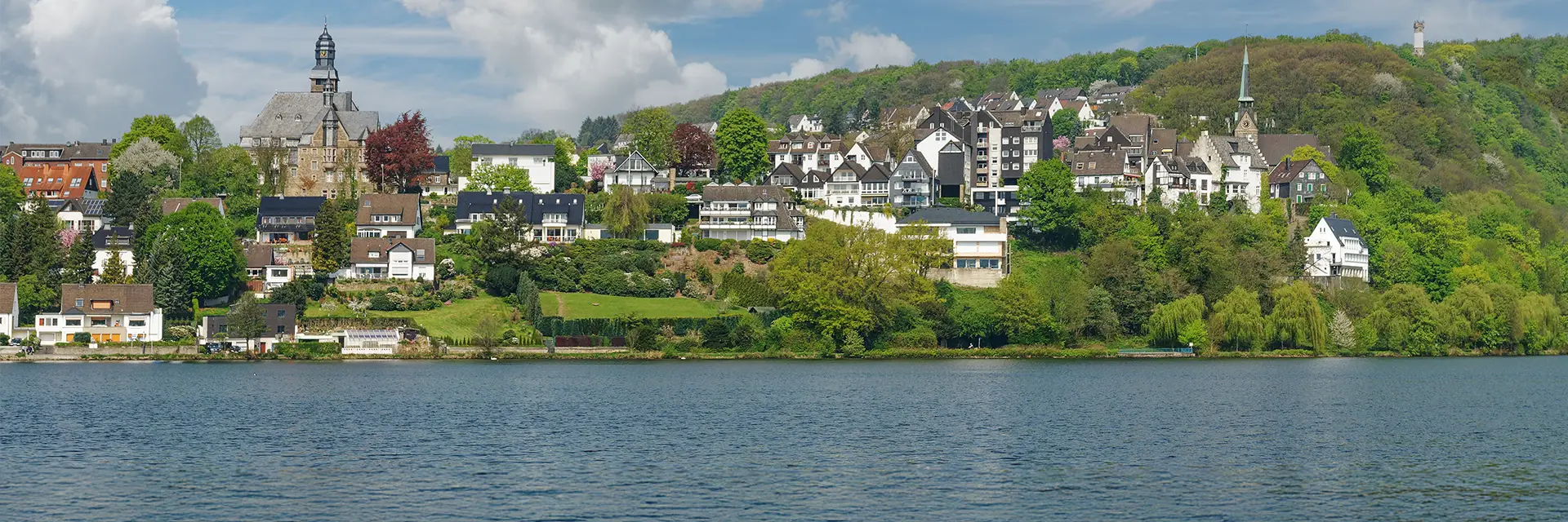 Panoramabild der Stadt Wetter